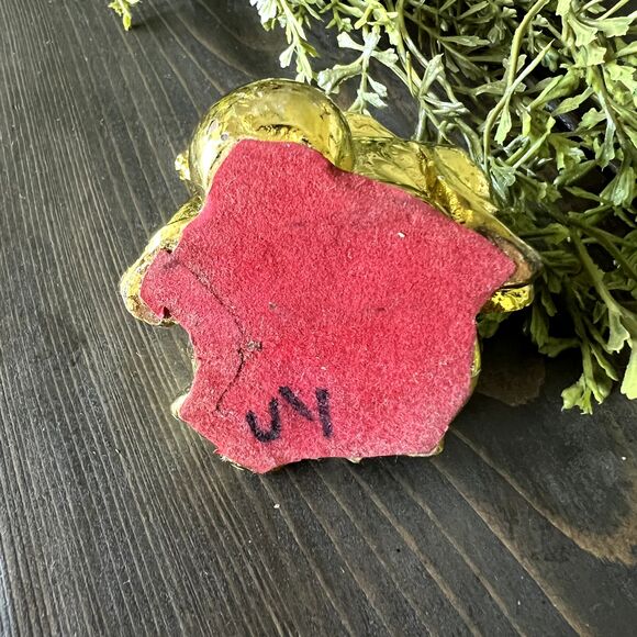 HAPPY Buddha Gold COLOR Feng Shui Laughing Lamp-Wisdom, Cloth Sack-Good Fortune - Picture 10 of 10